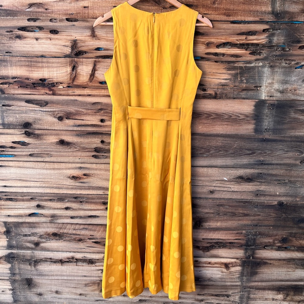 TED BAKER | NWT Polka Dot Belted A Line Dress 4-6 - Picture 12 of 12